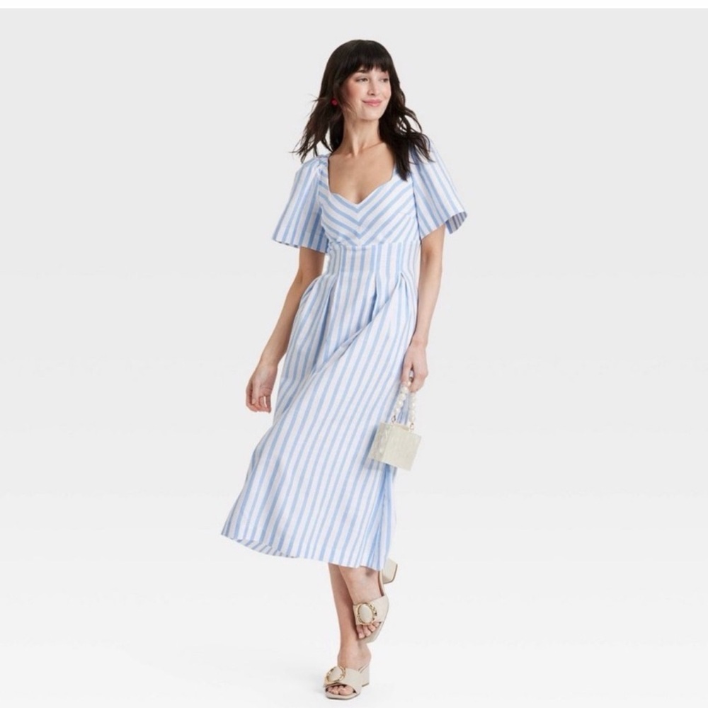 A New Day Striped Dress Size 12